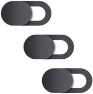🔒 natipo 3-pack ultra-thin webcam cover slide - compatible for laptop desktops, macbook, pc, tablet, cell phone and more accessories - protect your privacy and enhance security logo