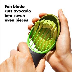 img 1 attached to 🥑 Efficiently Slice Avocados with the OXO Good Grips 3-in-1 Avocado Slicer - Green