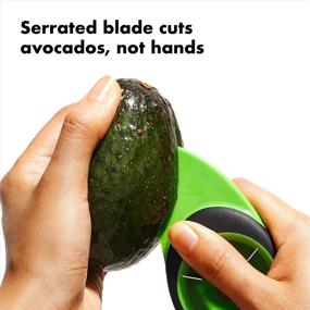 img 3 attached to 🥑 Efficiently Slice Avocados with the OXO Good Grips 3-in-1 Avocado Slicer - Green