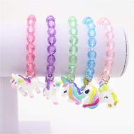 colorful unicorn bracelet bracelets pendant logo