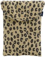 👜 baggu puffy tablet sleeve - ripstop nylon 8 inch electronics sleeve in honey leopard logo