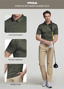 img 2 attached to TSLA Regular Performance Stretch Heather Men's Clothing