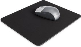 img 1 attached to Belkin Standard 8-Inch by 9-Inch Computer Mouse Pad: Neoprene Backing, Jersey Surface, Black (F8E089-BLK)