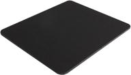 belkin standard 8-inch by 9-inch computer mouse pad: neoprene backing, jersey surface, black (f8e089-blk) logo
