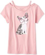 childrens place girls t shirt x small logo