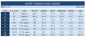 img 1 attached to Spring Gege 3 Pack Sleeve T Shirts Boys' Clothing