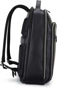 img 2 attached to 🎒 Black Samsonite Classic Leather Backpack, One Size - Enhanced for SEO