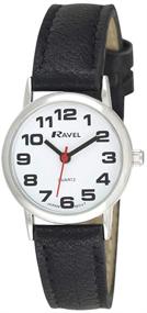 img 1 attached to Ravel Ladies White Watch Extra