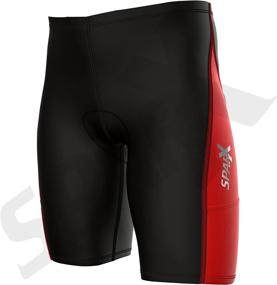 img 3 attached to 🚴 Sparx Men's Perform 2.0 Triathlon Shorts: 9" Tri Short with 2 Easy Reach Pockets for Swim-Bike-Run