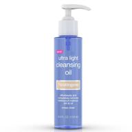 🧴 neutrogena ultra-light cleansing oil 4 oz (pack of 2): gentle skin care for ultimate cleanse logo