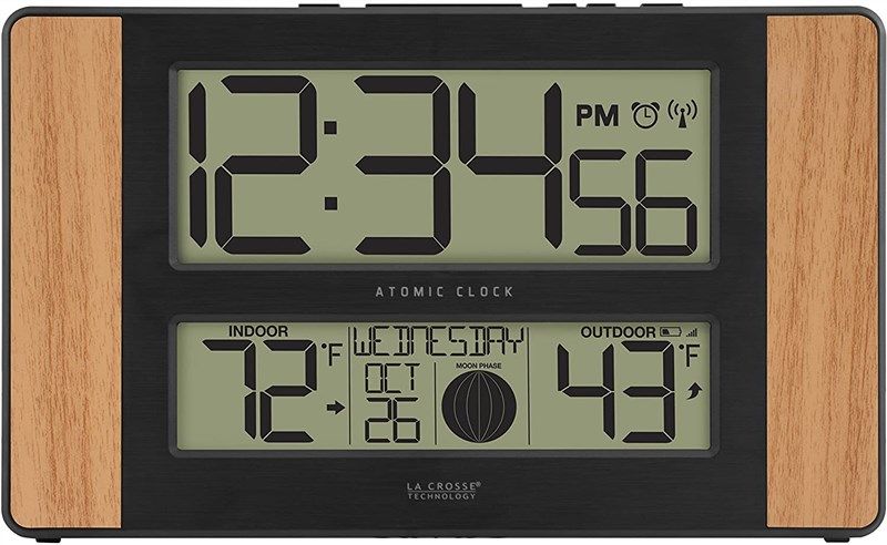 crosse technology atomic digital clock 로고