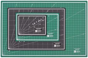 img 4 attached to Самозаживляющиеся режущие коврики Реверсивные сантиметры