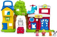🦒 fisher price little people animal playset: sparking imaginative adventures for kids logo