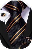 dubulle gold necktie hankerchief cufflinks logo