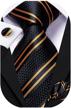 dubulle gold necktie hankerchief cufflinks logo