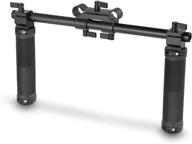 📷 smallrig camera shoulder rig 15mm rod rail handle kit - 998 logo