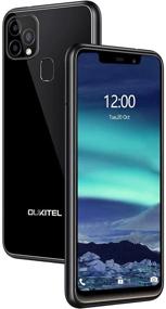 img 4 attached to OUKITEL C22 Unlocked Smartphones (2021 New) 128GB/4GB Android 10 Unlocked Cell Phones With Dual Sim 256GB Expandable 5