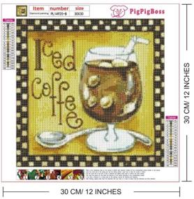 img 2 attached to Coffee Time Diamond Painting Kit