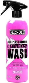 img 4 attached to Muc Off Waterless Wash 750ml – High-Performance No Rinse Bike Cleaning Spray for All Types of Bicycles, Offering Cleaning and Polishing in One