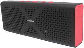 img 4 attached to 🔊 Ultra-Portable Aluminum Bluetooth Speaker: AidetekBoxBluetooth 4.0 Wireless with 15 Hours Music Streaming & Hands-Free Calling, Built-in Mic, 10W Output Power and Enhanced Bass