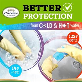 img 2 attached to 🧤 Long-lasting Dishwashing Gloves – Eco-friendly Rubber Latex