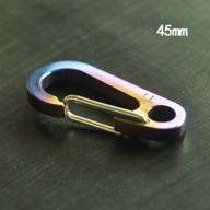 szhoworld® titanium keychain carabiner colorful логотип