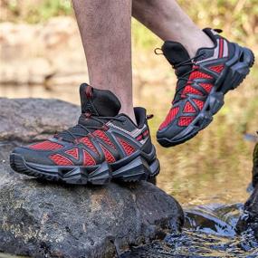 img 1 attached to 👟 Quick Dry Hiking Men's Water Shoes by RAX