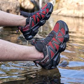 img 2 attached to 👟 Quick Dry Hiking Men's Water Shoes by RAX