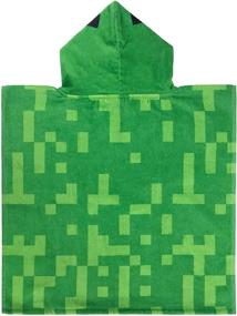 img 2 attached to Minecraft Creeper Absorbent Hooded Featuring