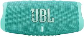 img 4 attached to JBL CHARGE 5 - Портативная акустика с Bluetooth и защитой IP67 от воды, с возможностью зарядки через USB - изумрудный (восстановленный)