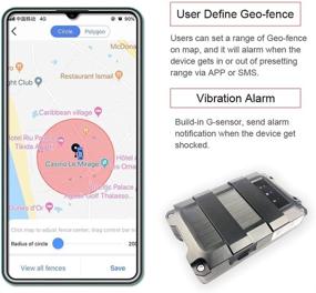 img 2 attached to 📍 WanWayTech GPS Tracker for Vehicles - Real Time Tracking with Instant 10S Updates and 4G Connectivity - Portable Device with 5000mAh Battery - Enhanced Security Features with Light Sensor & Disassemble Alarm - Multi Alert Protections (North American Version)