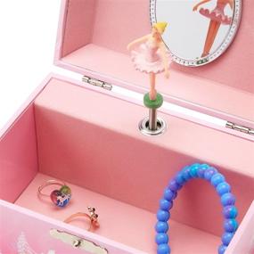 img 2 attached to 💎 Sparkle with the JewelKeeper Musical Spinning Ballerina Jewelry Box