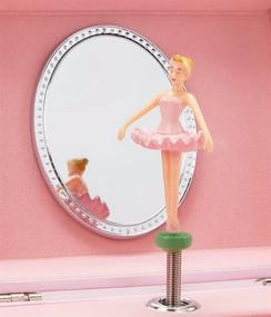 img 1 attached to 💎 Sparkle with the JewelKeeper Musical Spinning Ballerina Jewelry Box