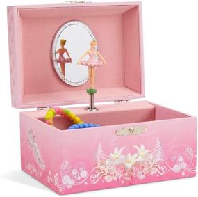 img 4 attached to 💎 Sparkle with the JewelKeeper Musical Spinning Ballerina Jewelry Box