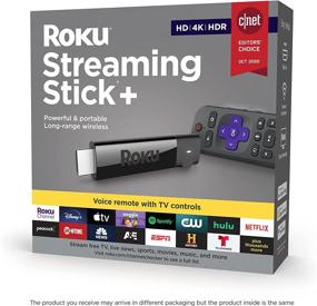 img 4 attached to Enhance Your Viewing Experience with Roku Streaming Stick+ - HD/4K/HDR Streaming Device with Long-range Wireless & Roku Voice Remote