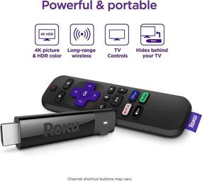 img 3 attached to Enhance Your Viewing Experience with Roku Streaming Stick+ - HD/4K/HDR Streaming Device with Long-range Wireless & Roku Voice Remote