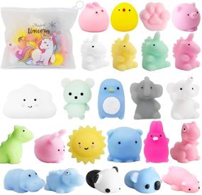 img 4 attached to POKONBOY Mini Squishies Toys: Stylish Stress Reliever Decorations