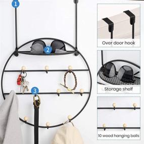 img 2 attached to Durable Hanger Organizer Living Cloakroom