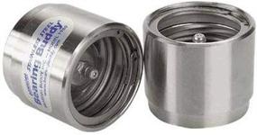 img 2 attached to 🛡️ Bearing Buddy Caps - Effective Dust and Water Protection - Chrome Buddy Bearing Caps - 1.980" Diameter - 2 Pairs