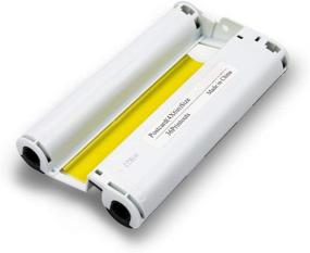img 3 attached to 🖨️ Набор из 4 совместимых картриджей Absonic для принтера Canon Selphy CP1300 CP1200 CP800 CP900 - замена цветных чернил KP-108 формата 10х15 см (без бумаги)