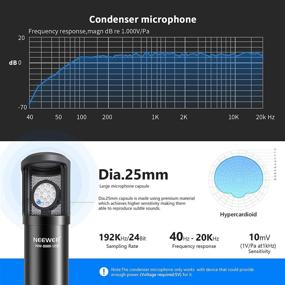 img 3 attached to 🎙️ Neewer NW-8000-USB USB Microphone Kit: Professional 192KHZ/24BIT Cardioid Condenser Mic for Home Studio, Gaming, Streaming, and Podcasting