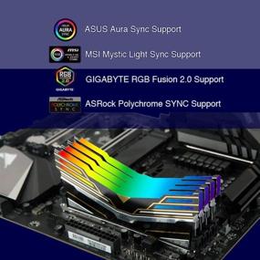 img 3 attached to 💡 Оперативная память DDR4 OLOy Warhawk 16 ГБ (2×8 ГБ) - Aura Sync RGB, 2666 МГц, CL19, 288-контактная UDIMM