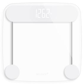 img 4 attached to 🛒 Shop the Greater Goods Digital Weight Bathroom Scale: Clear Glass Body Weight Scale with Shine-Through Display, Accurate & Non-Slip Design