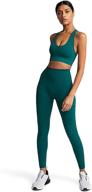 🧘 stay fit and stylish with our women's yoga outfit 2 piece set - workout tracksuit, sports bra, high waist legging - active wear athletic clothing set логотип