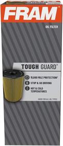 img 3 attached to 🚗 Fram Tough Guard TG10358-1, High Mileage Full-Flow Cartridge Oil Filter with Extended 15,000 Mile Change Interval