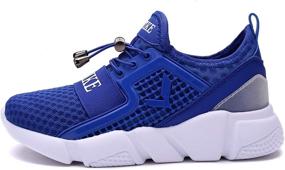 img 2 attached to Lightweight Elaphurus Girls' Sneaker: Ideal Athletic Shoes for Walking