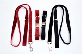 img 2 attached to Ruff Ryder Velvet Collar Leash