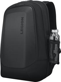 img 4 attached to 🎒 Lenovo Legion 17" Armored Backpack II for Gaming Laptops, Double-Layered Protection, Dedicated Storage Pockets, GX40V10007, Black