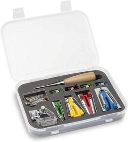 img 4 attached to 🧵 Creative Pieces 11 Piece Bias Tape Maker Tool Kit: Perfect for Sewing and Quilting!