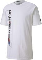 🏎️ puma men's bmw m motorsport tee - rev up your style with this sporty tee! logo